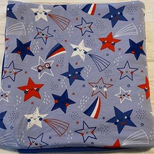 Little Sleepies Stars and Stripes cloud blanket